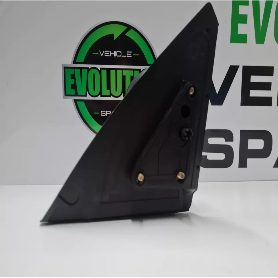 For Mitsubishi L200 Wing Door Mirror Pickup 2006-2016 Black Manual Drivers Side